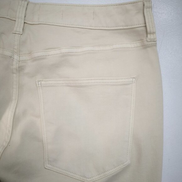 NWT Universal Thread Ladies Size 17R Cream High Rise Skinny Super Stretch Pants - Picture 8 of 15